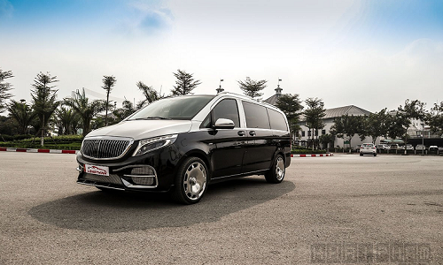 Chi tiết Mercedes-Benz V250 độ Maybach hơn 2 tỷ tại Hà thành