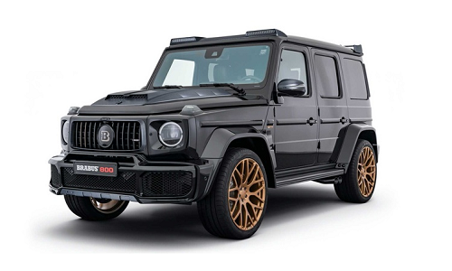 Mercedes-AMG G63 nổi bật với bản độ màu Gold của Brabus