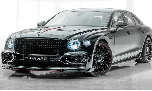 Ngắm xe siêu sang Bentley Flying Spur độ Mansory 