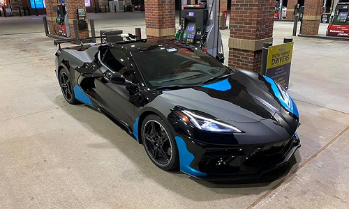 Khám phá Chevrolet Corvette C8 mới khoác áo Camo “siêu dị”