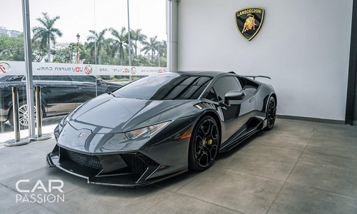 Dân chơi Sài thành chi 1,5 tỷ độ Lamborghini Huracan LP610-4