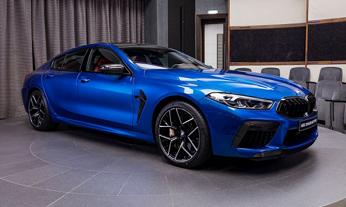 Ngắm xe nhà giàu BMW M8 Competition Gran Coupe màu độc  