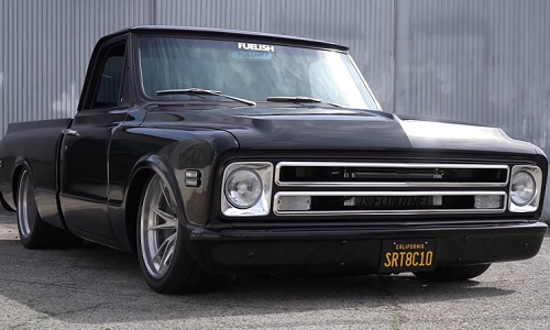 Chevrolet C10 1968 "mượn tim" Hellcat sức mạnh 745 mã lực