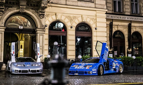 Chạy một vòng quanh Ringstrasse cùng Bugatti EB110 "hàng hiếm"