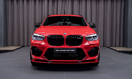 BMW X4 M Competition màu đỏ độc gàn 1,9 tỷ tại UAE