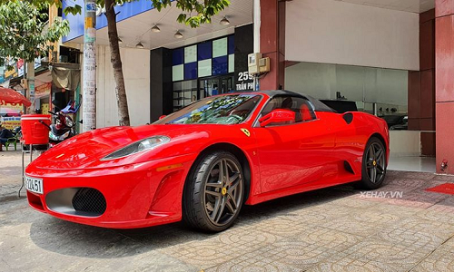 Mục sở thị Ferrari F430 Spider được "Dũng mặt sắt" đưa về Việt Nam