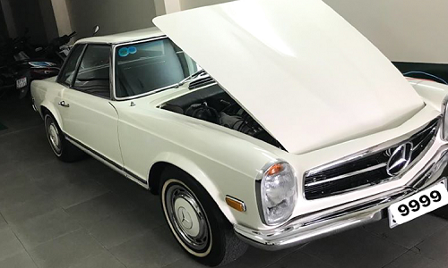 Chi tiết xe sang Mercedes-Benz 280 SL hơn 50 tuổi tại Việt Nam