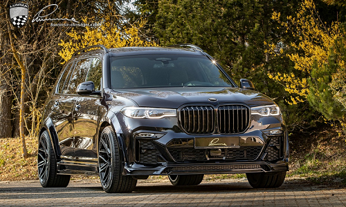 BMW X7 cơ bắp hơn với bản độ thân rộng từ Lumma Design