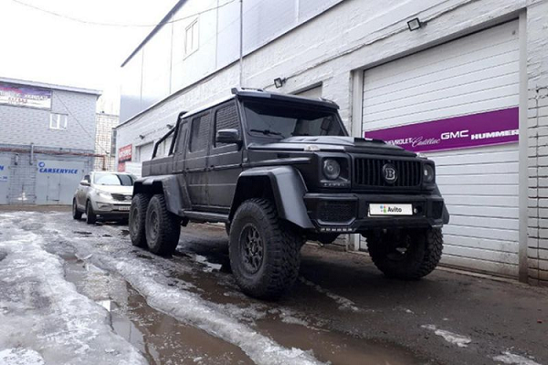 Mercedes-Benz G500 độ AMG G63 6 bánh chỉ 2,6 tỷ đồng