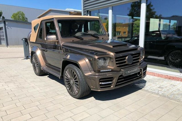 Ngắm Mercedes G500 Cabrio Mansory "bí ẩn" hơn 11 tỷ đồng