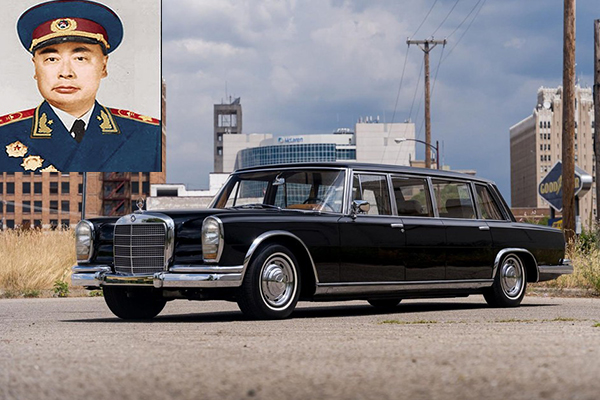 "Soi" Mercedes-Benz 600 LWB Pullman của Nguyên soái Trung Quốc