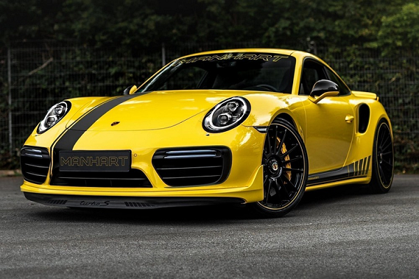 Porsche 911 Turbo S 850 mã lực từ Manhart, “khắc tinh siêu xe”