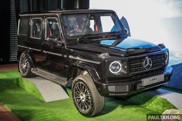 Cận cảnh Mercedes-Benz G350d giá rẻ từ 5,6 tỷ đồng tại Malaysia 