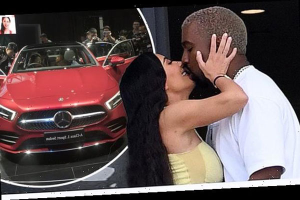 Kanye West tặng 5 xe Mercedes-Maybach GLS cho cô Kim “siêu vòng ba” 