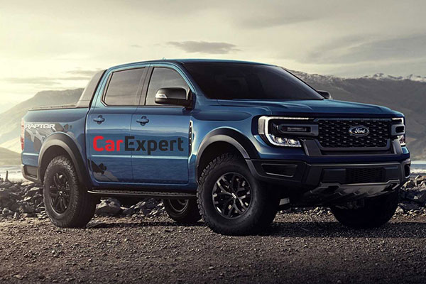 Ford Ranger Raptor thế hệ mới lần đầu bị lộ ảnh chạy thử