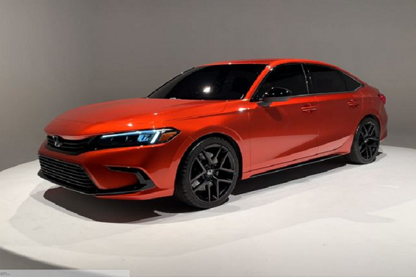 Rò rỉ bảng màu và thông số của mẫu Honda Civic 2022