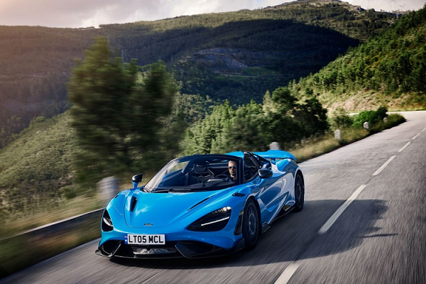 McLaren 765LT Spider chỉ cần 2,8 giây để đạt mốc 100km/h