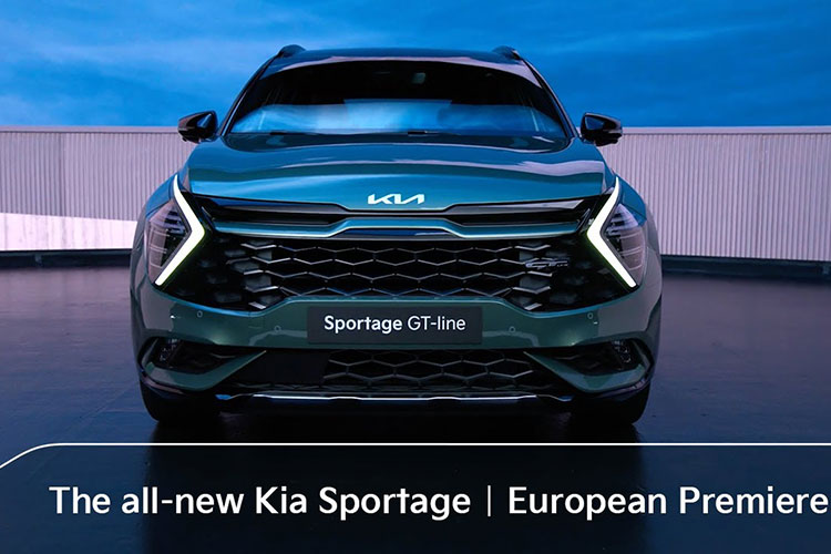 Cận cảnh Kia Sportage 2022 phiên bản châu Âu cực hầm hố 