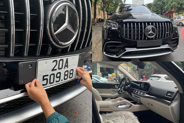 Mercedes-AMG GLS 63 2021 hơn 14 tỷ về tay đại gia Thái Nguyên