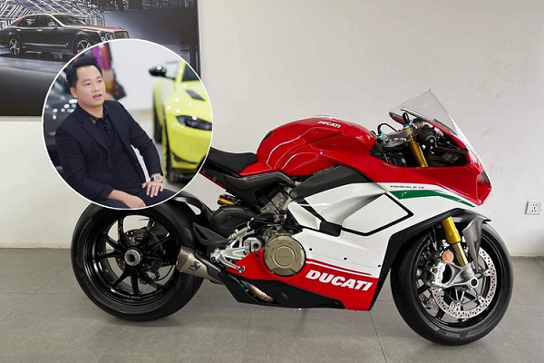 Đại gia siêu xe Hoàng Kim Khánh "tậu" Ducati Panigale 2 tỷ đồng