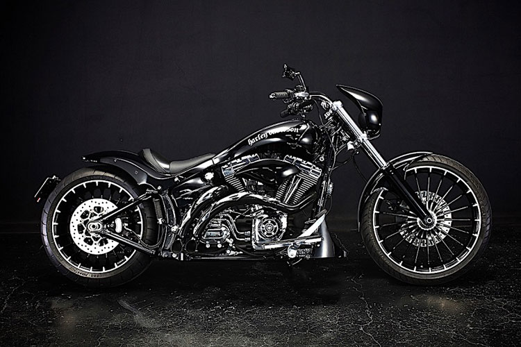 Ngắm Harley-Davidson Heart Breaker độ "siêu ngầu" của dân chơi Nhật