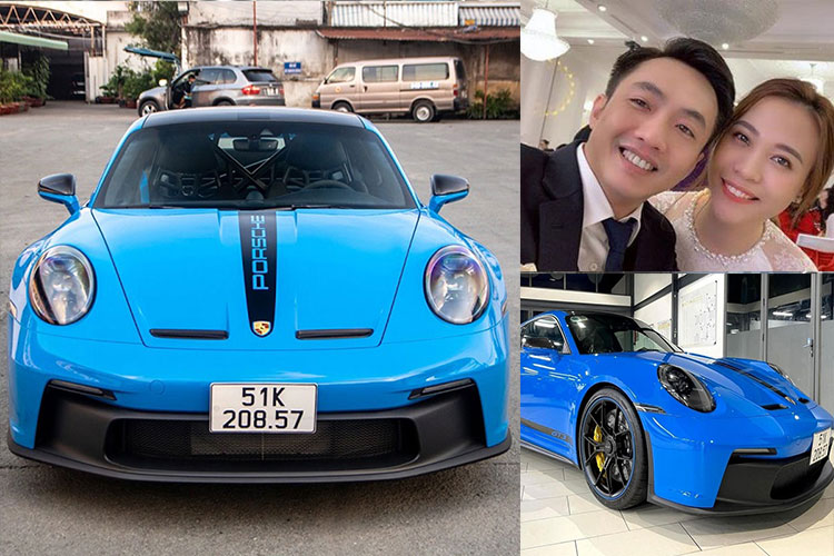 Cường Đô la "sang tên" Porsche 911 GT3 hơn 16 tỷ cho Đàm Thu Trang