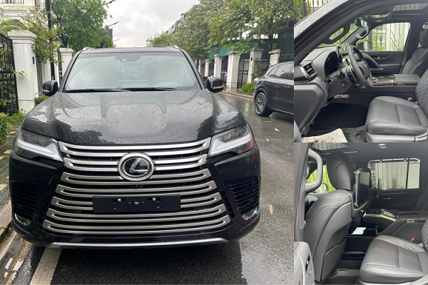 "Chuyên cơ mặt đất Lexus LX600 Ultra Luxury hơn 10 tỷ về Việt Nam