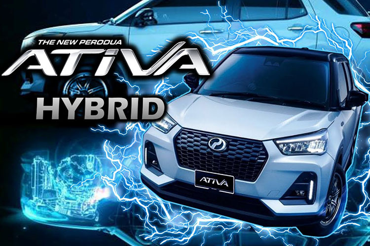 Chi tiết Perodua Ativa Hybrid 2022 giá rẻ, “đàn em” Toyota Raize