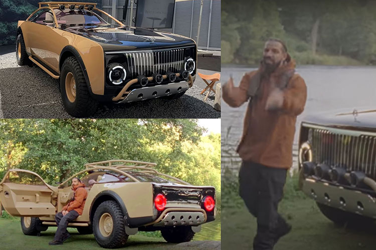 Rapper Drake "khoe" xe off-road Project Maybach sang nhất thế giới