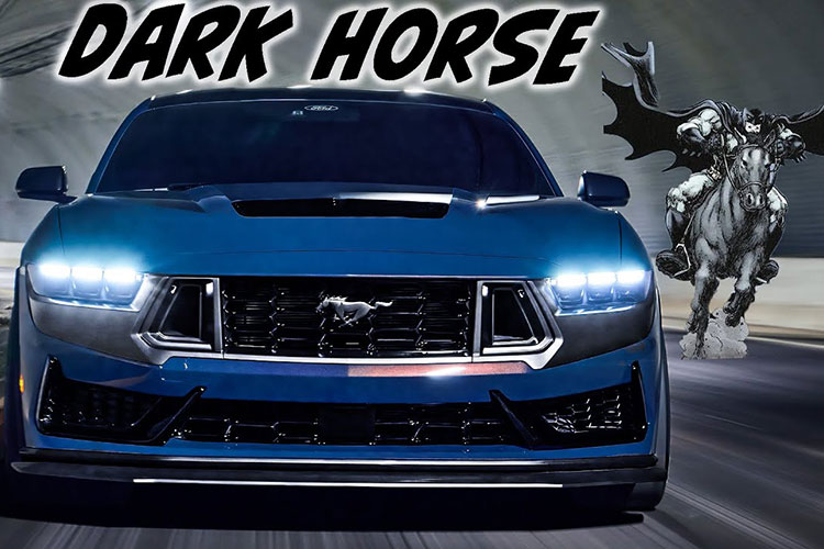 Ford Mustang Dark Horse sẽ khiến người dùng "choáng" với động cơ V8 