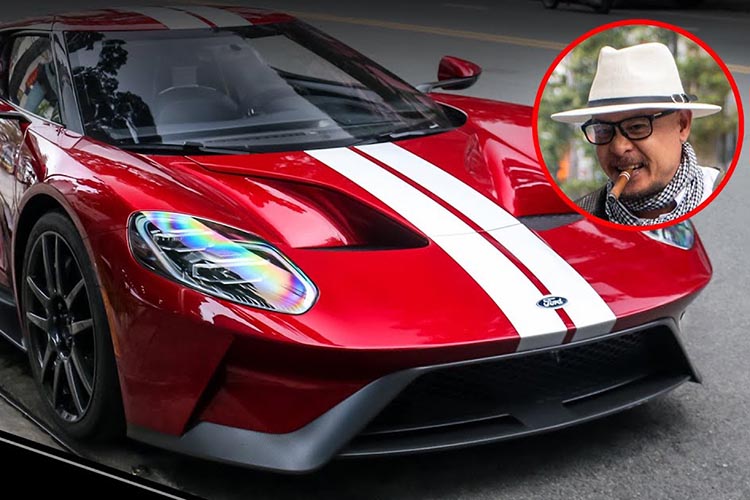 Ford GT hơn 60 tỷ của ông Đặng Lê Nguyên Vũ thay “áo” mới