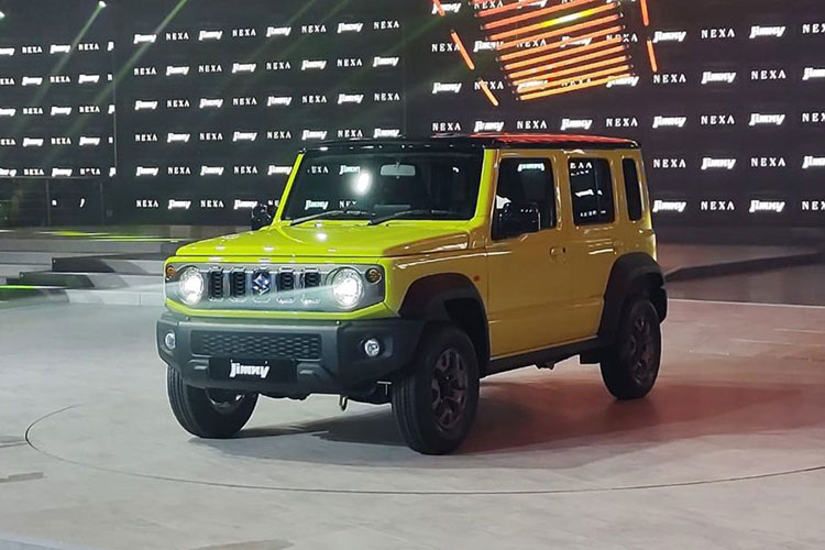 Suzuki Jimny 5 cửa giá rẻ ra mắt toàn cầu, "đậm chất" G-Class