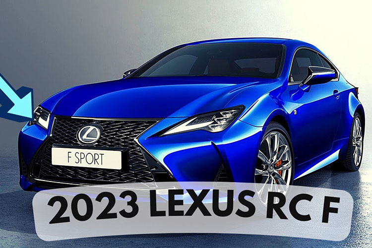 Lexus RC 2023 - chiếc coupe 2 cửa hạng sang từ hơn 1 tỷ đồng