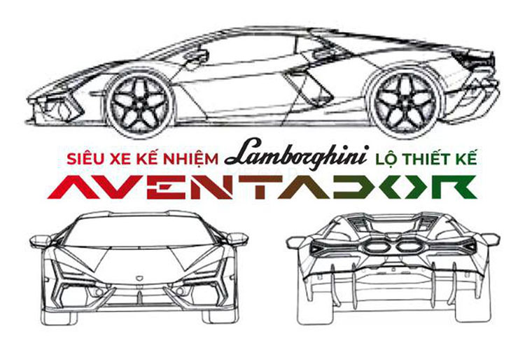 Hậu duệ "bò mộng" Lamborghini Aventador lộ diện, chờ ngày ra mắt