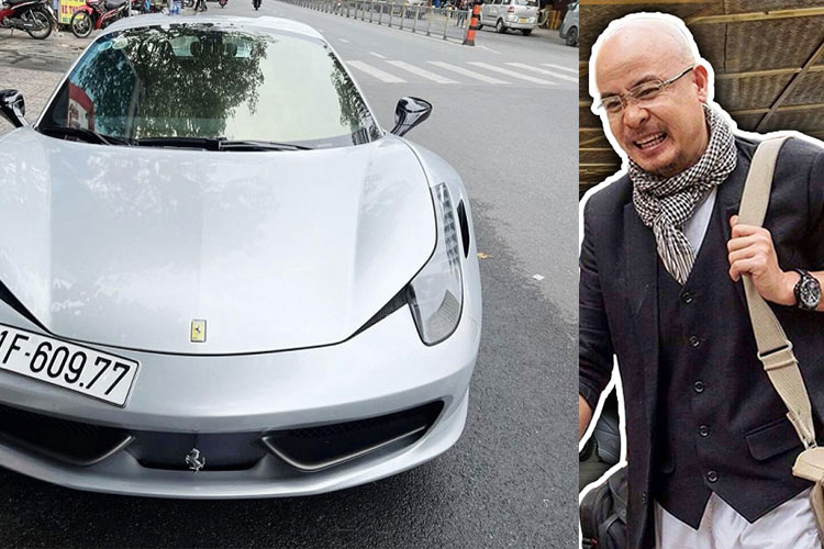 “Qua” Vũ là người sở hữu siêu xe Ferrari 458 nhiều nhất thế giới?