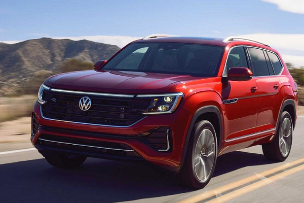 Volkswagen Atlas 2024 nâng cấp mới, tăng áp lực lên Ford Explorer