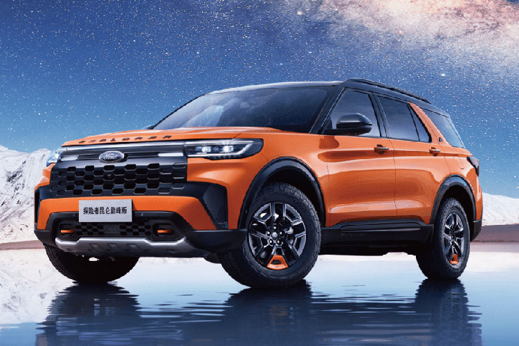 Ford Explorer Kunlun Peak Edition 2023, hầm hố nhưng đầy “chanh xả“