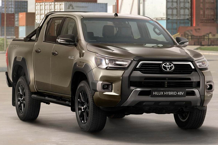 Toyota Hilux 2024 thêm công nghệ mild-hybrid 48V "đấu" Ford Ranger