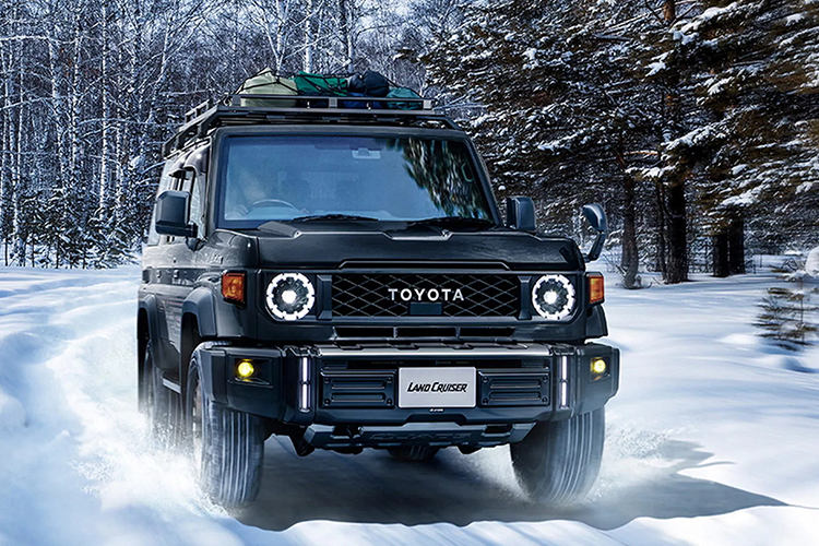 Toyota Land Cruiser 70 offroad đen mờ “độc nhất vô nhị” sắp ra mắt