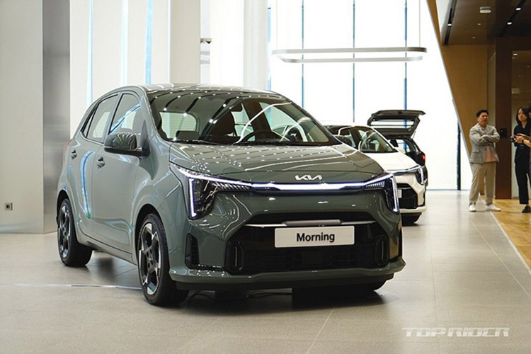 Kia Morning 2024 giá rẻ đã lột xác cả ngoại thất lẫn trang bị