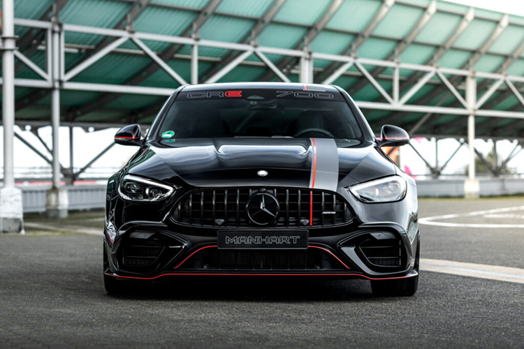 Mercedes-AMG C63 S “lột xác” sau khi qua tay Manhart Performance