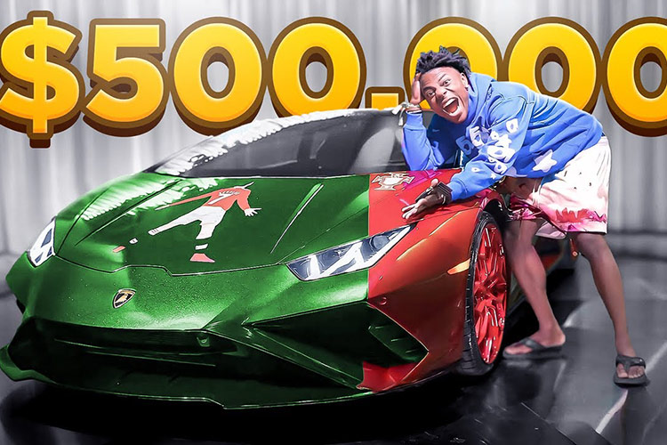 IShowSpeed sẽ cưỡi Lamborghini Huracan tại Gumball 3000 ở Việt Nam