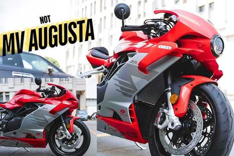 Ngắm môtô "Tàu" QJ SRK 921 SV nhái MV Agusta giá chỉ 245 triệu 