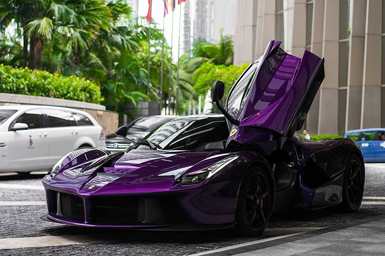 Ferrari LaFerrari triệu đô màu cực hiếm của Hoàng tử TMJ, Malaysia