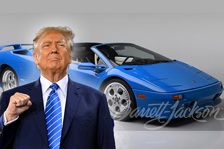 Ngắm "siêu bò" Lamborghini Diablo hơn 25 tỷ của ông Donald Trump