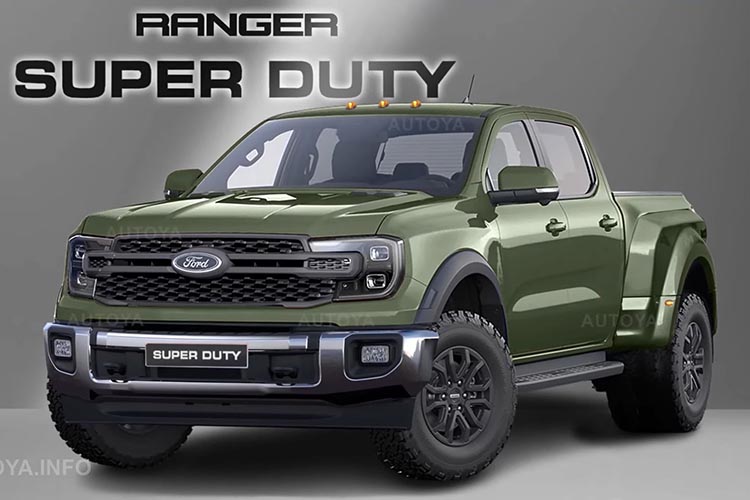 "Ngựa thồ" Ford Ranger Super Duty ra mắt vào năm 2026 có gì?