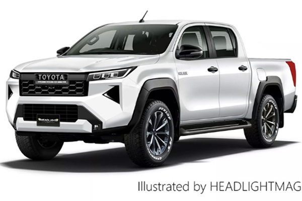 Toyota Hilux 2025 sẽ có tên gọi mới tại thị trường Đông Nam Á