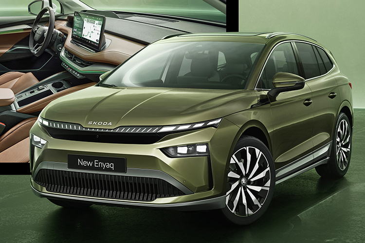 Skoda Enyaq 2025 chạy điện từ 1,8 tỷ sắp bán tại Việt Nam