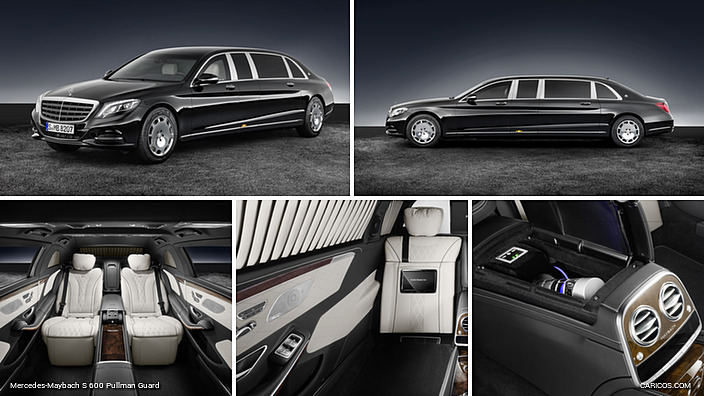 Siêu xe chống đạn Mercedes-Maybach S600 giá 34 tỷ