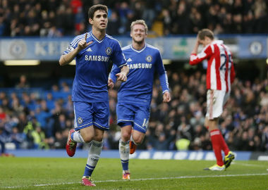 Chelsea đánh bại đội khách Stoke 3-0 